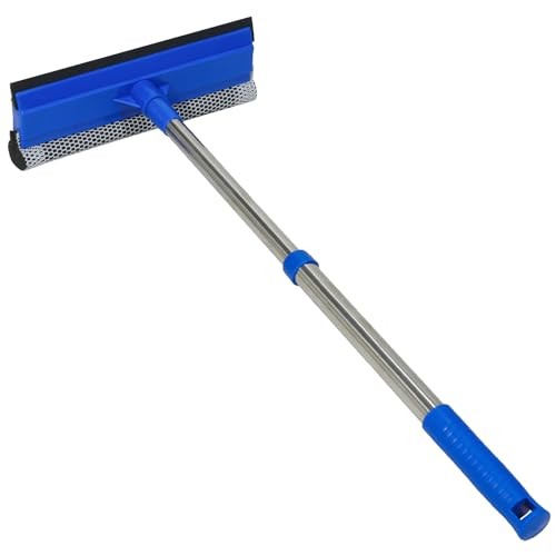 Car Windshield Squeegee wtih 15-23inch Handle, Car Window Cleaning Tool