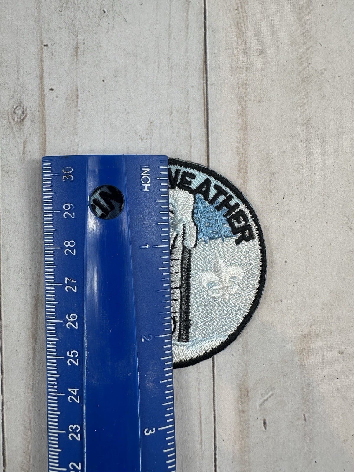 Cub and Boy Scout Winter Activity Patch, Freezing Weather