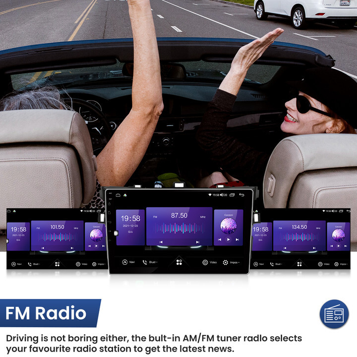 FOR 2009-2013 TOYOTA COROLLA Apple Carplay Android 13 Car Stereo Radio GPS Navi