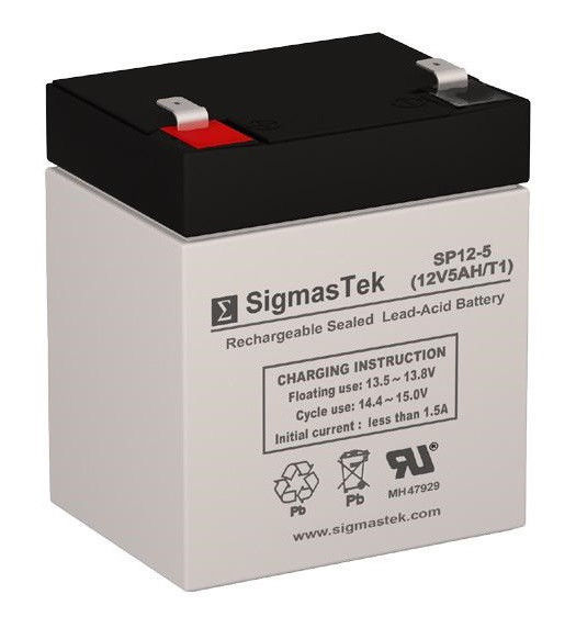Replacement Battery For Mighty Max ML5-12 Battery Sealed Lead Acid 12 Volt 5AmpH