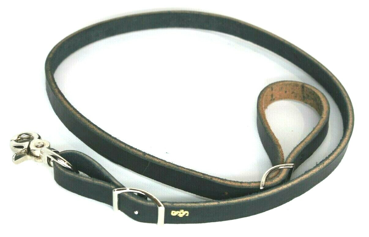 Smith Saddlery Black Leather Tie Down Strap horse tack equine Made in USA