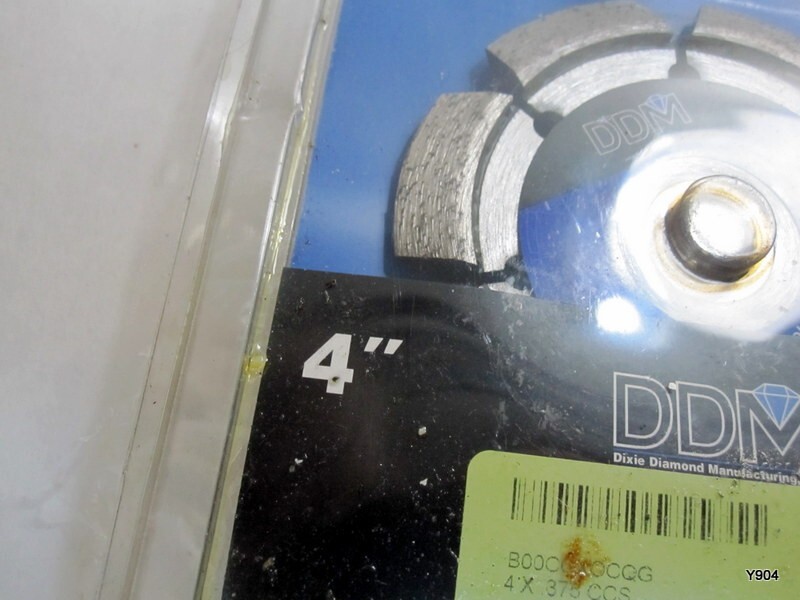 Dixie Diamond Premium Concrete Crack-Chaser Diamond Blade, 4" Diameter