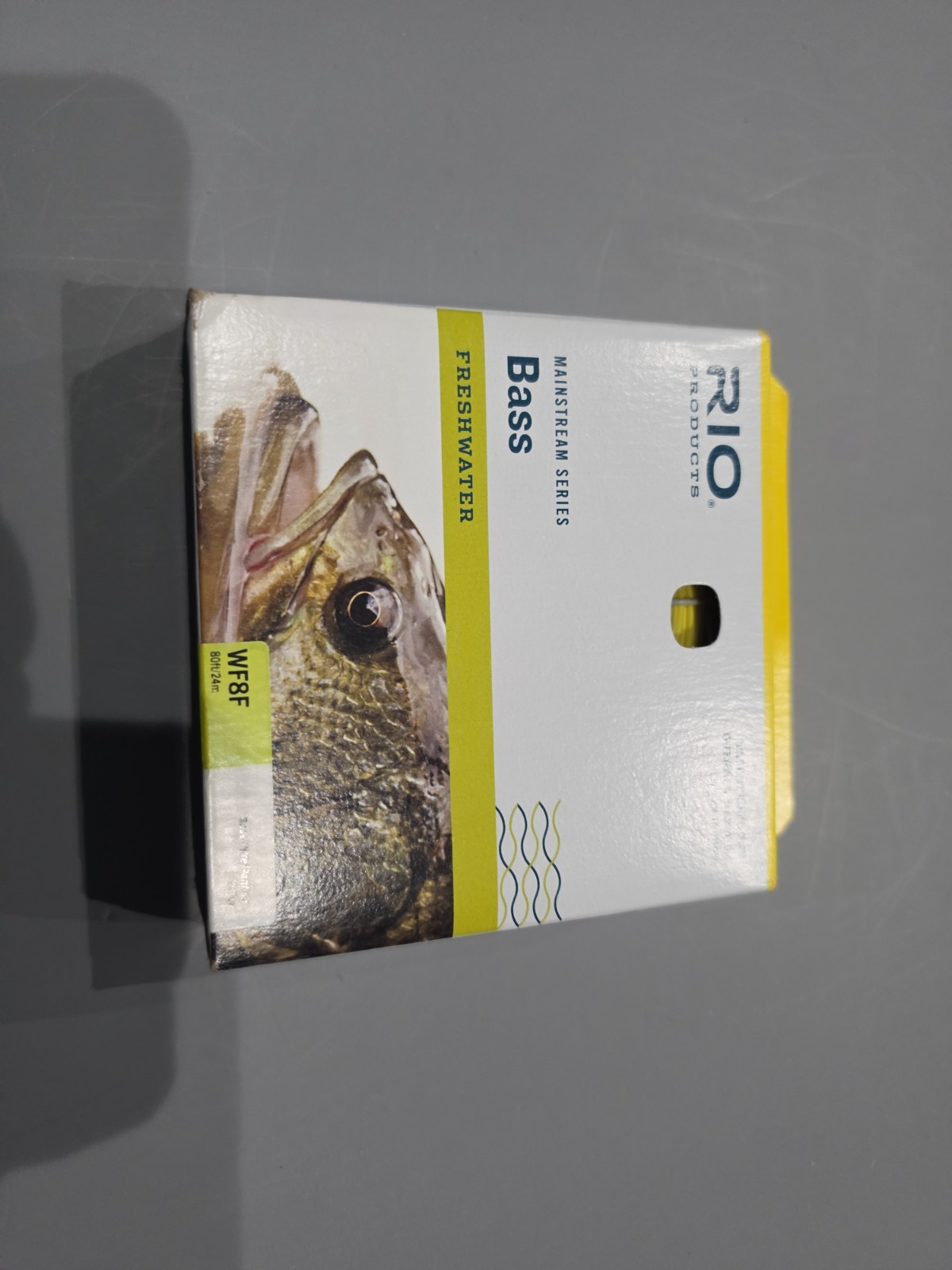 RIO Products Fly Line Mainstream Bass Wf8F, 8 Weight, Yellow