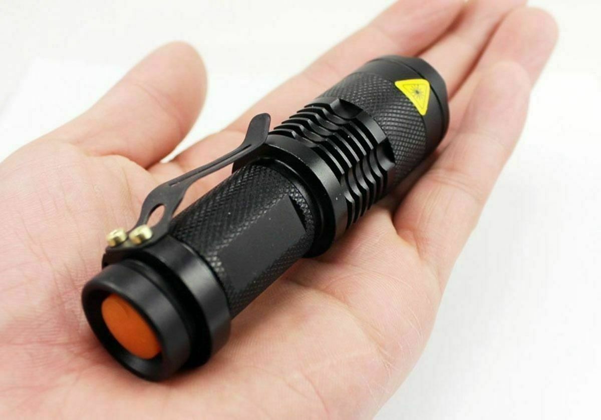 LED Tactical Flashlight Military Grade Torch Small Super Bright Handheld LightUS