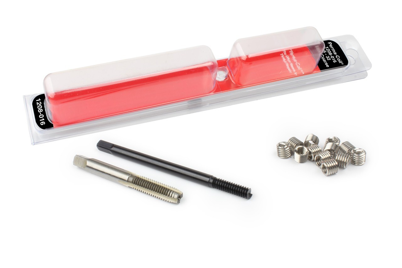 6-32 Thread Repair Insert Repair Kit Perma Coil 1208-016 USA Fits Heli