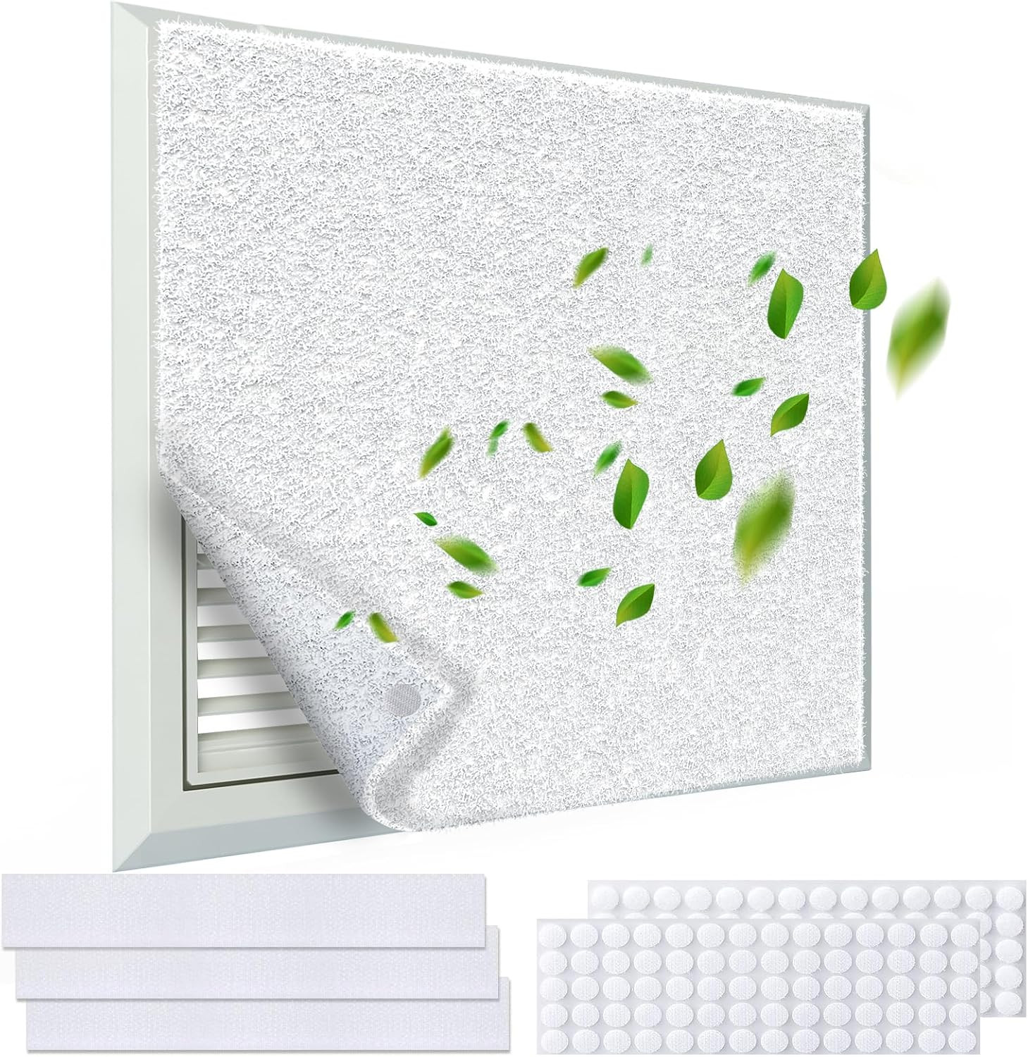 Air Vent Filters Kit - 20" X 100" Cut to Size Air Filter Material (70+ Filters),