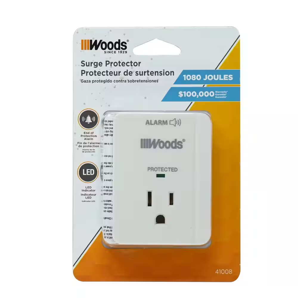 1-Outlet Surge Tap