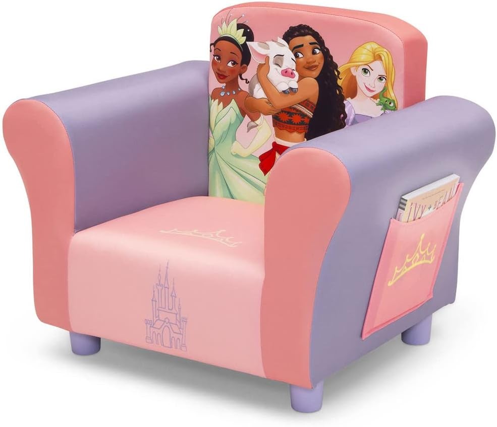 Kids Upholstered Chair, Princess