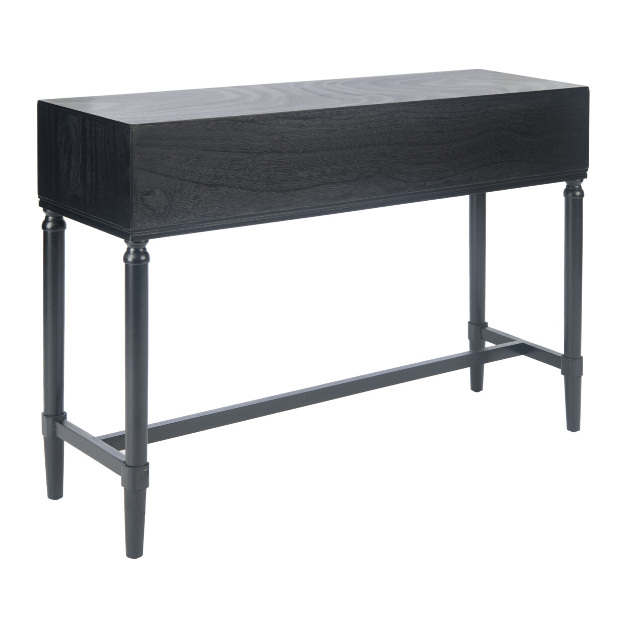 SAFAVIEH Aliyah 4-Drawer Console Table | Black |