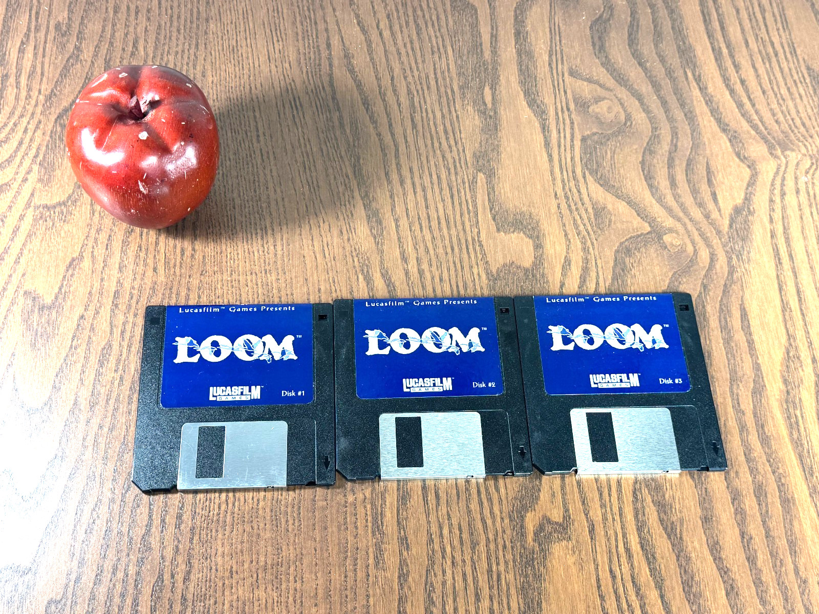 LOOM Lucas Films Disk Game Apple Computer Macintosh 1990 Vintage MAC
