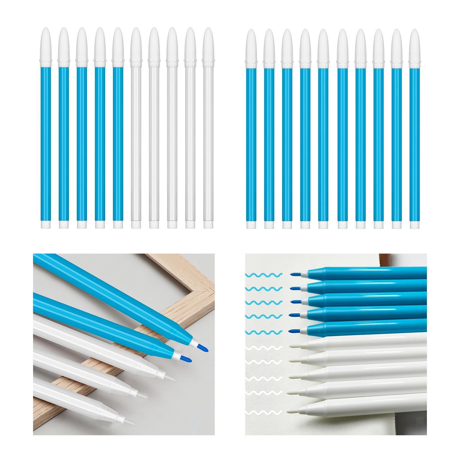 10Pcs Fabric Markers Water Soluble for Sewing for Cross Stitch Embroidery