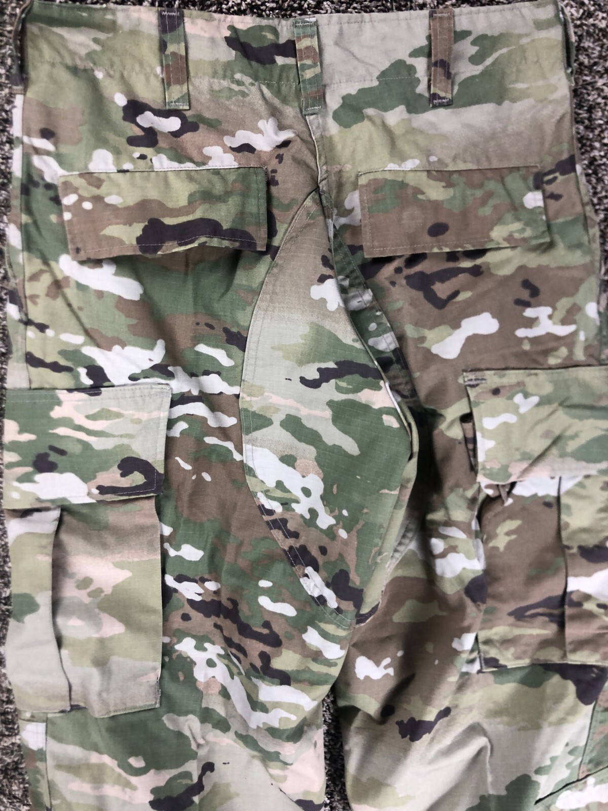 Army Combat Cargo Utility Trousers Uniform Multicam Unisex Small Regular