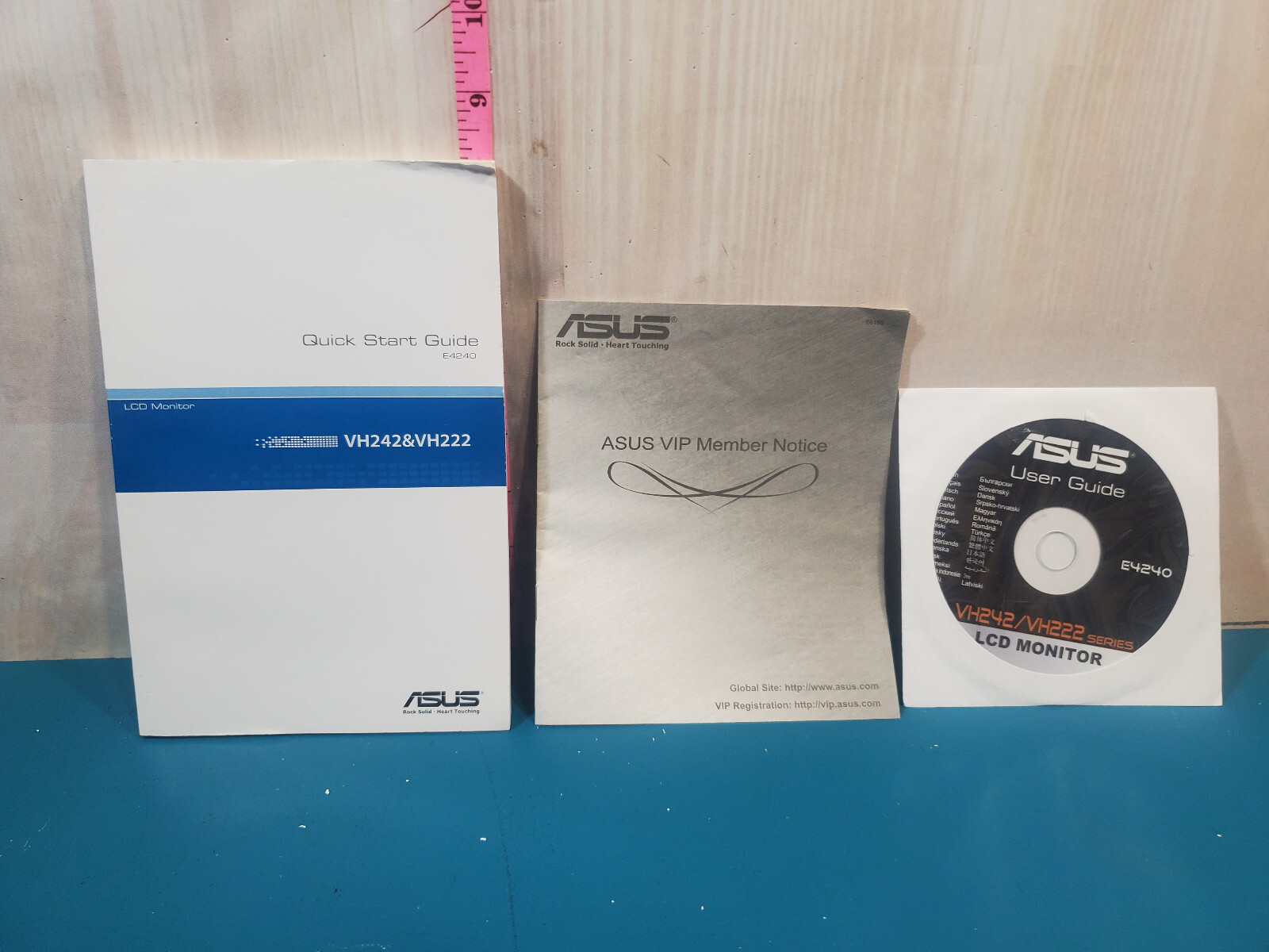 LCD MONITOR USER MANUAL GUIDE FOR ASUS E4240 VH242 VH222 SERIES