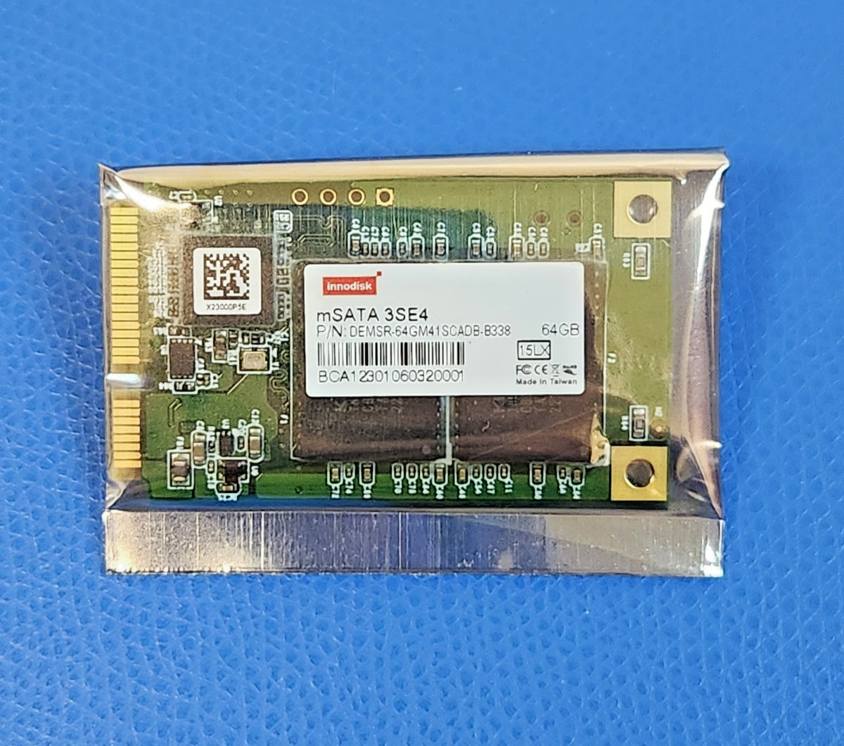 Innodisk 64GB mSATA 3SE4 SLC Solid State Drive (DEMSR-64GM41SCADB-B338)