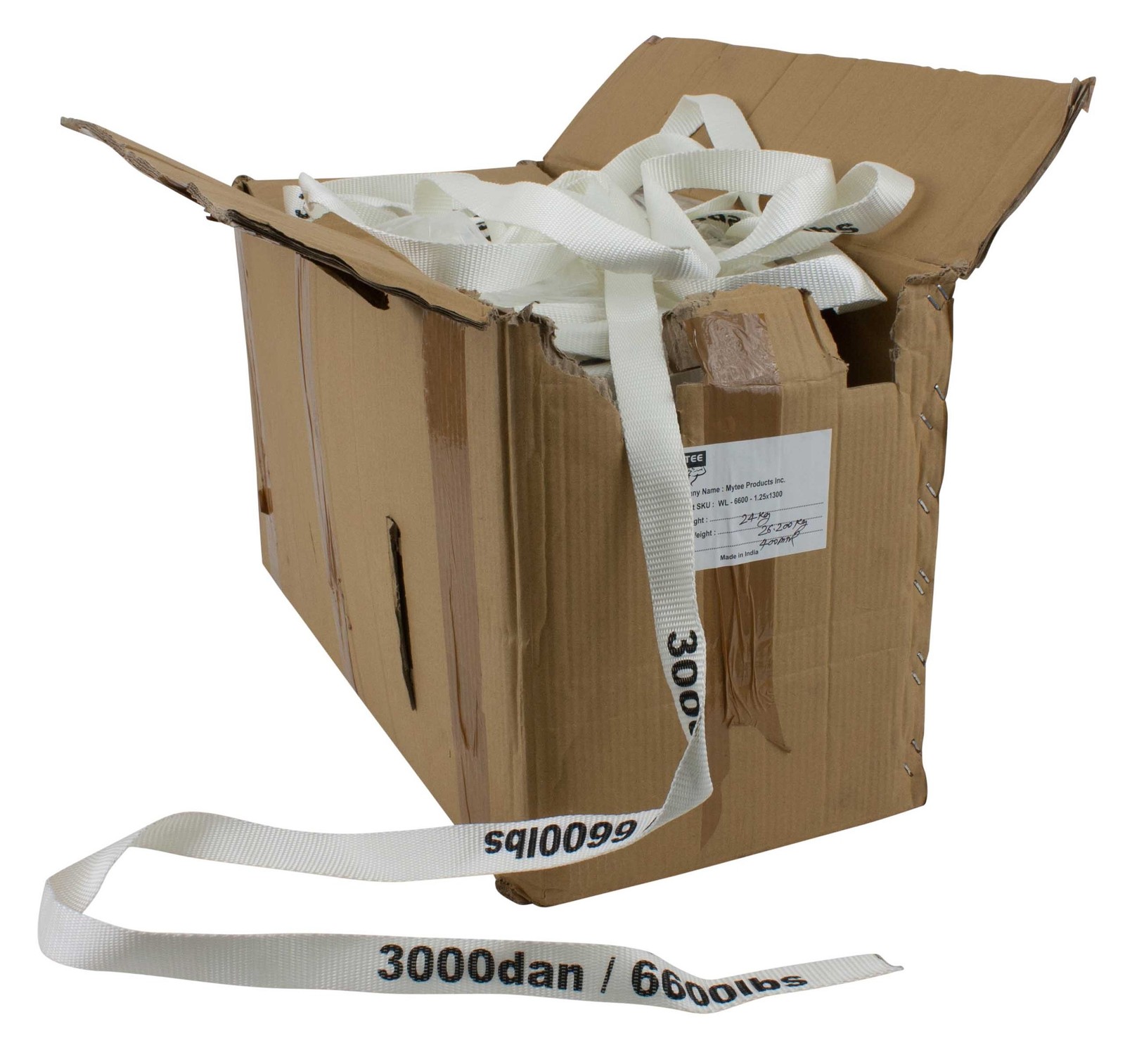 1-1/4" x 1312' Heavy Duty Woven Cord Strapping, 6,600 lbs. Breaking Strength