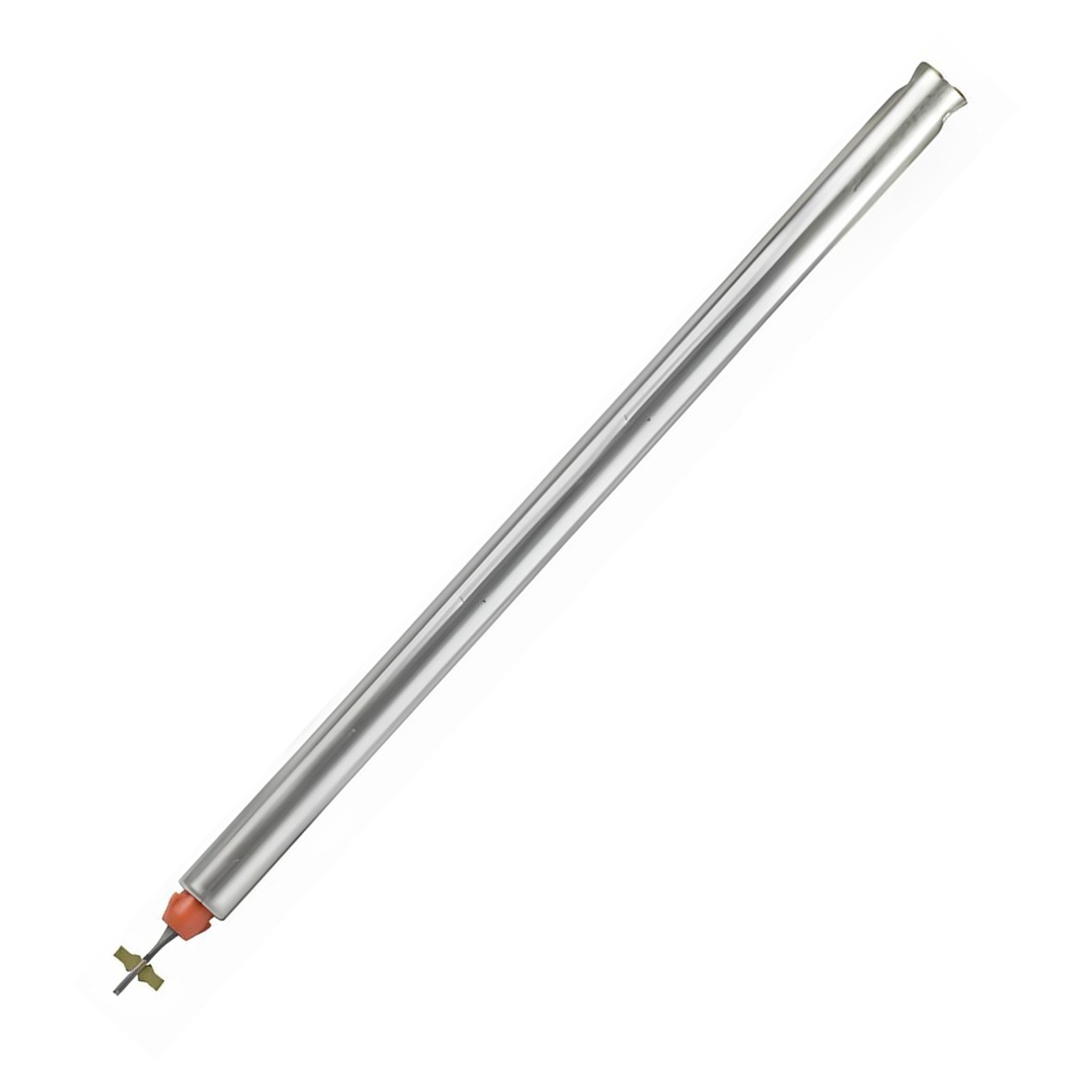 Brixwell Spiral Window Balance Red Bearing Standard Rod 24" Tube L Mill Finish