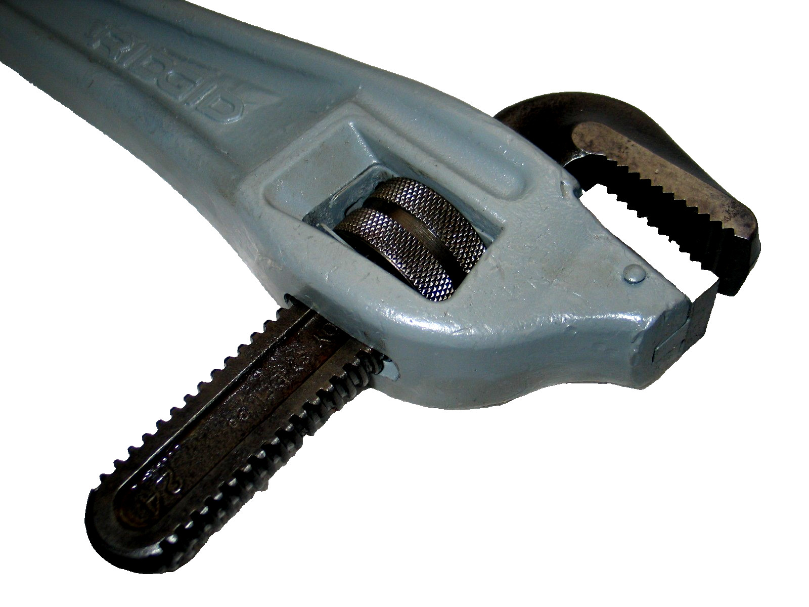 1 Ridgid 24" Heavy Duty Aluminum Right Angle Pipe Wrench