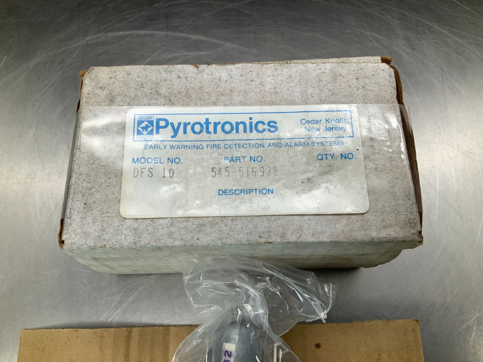 Pytrotronics DFS-10 Fire Alarm Flame Detector Head