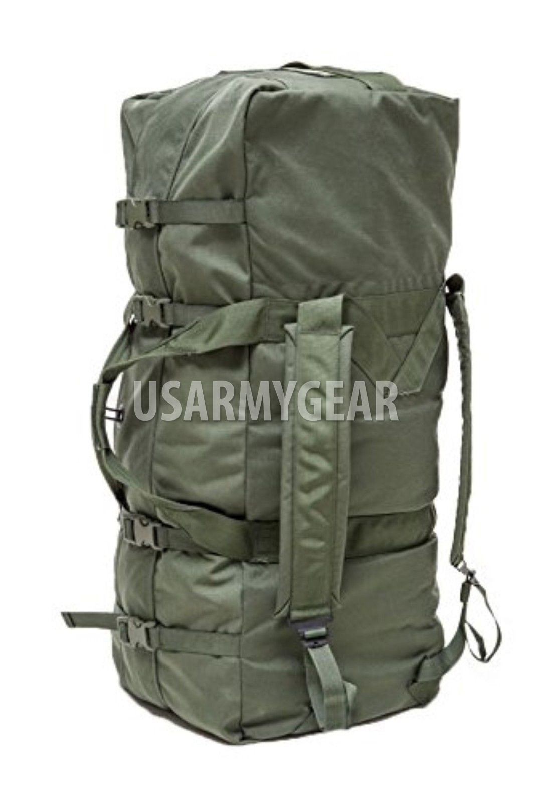 Military Issue IMPROVED Deployment DUFFLE DUFFEL Flight Travel Bag Back Pack GI