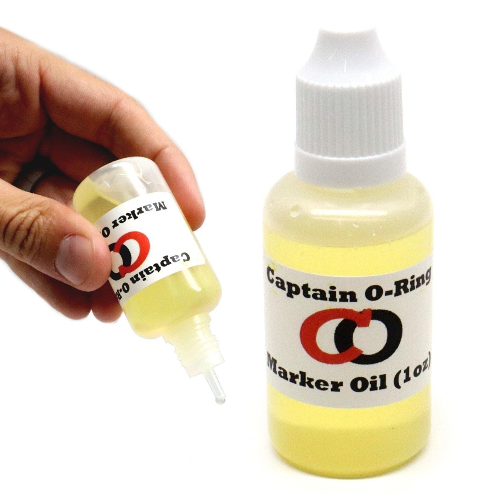 Marker Oil Lube (1 oz) by Captain O-Ring - Paintball Airsoft Dropper Lubricant