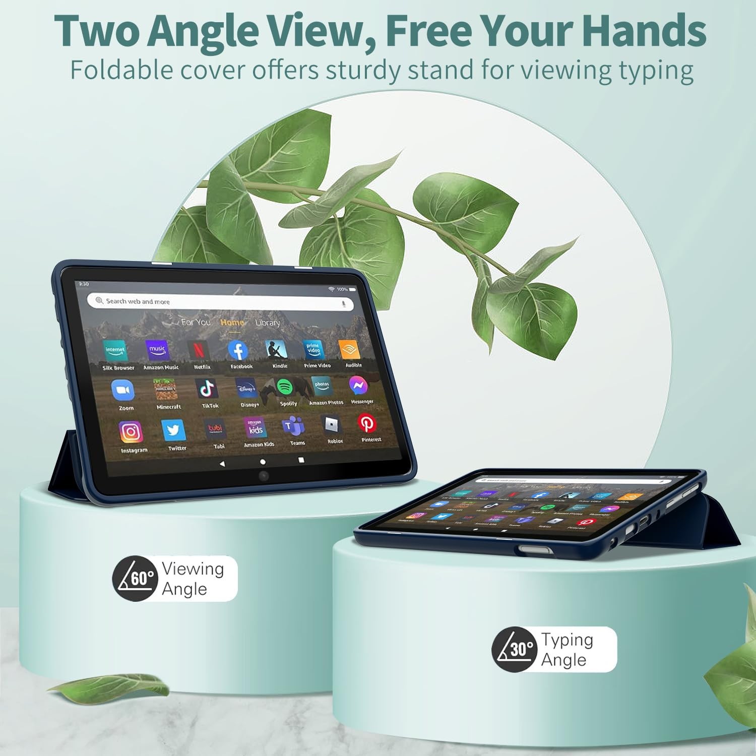 All-New Amazon Fire HD 8 & 8 Plus Tablet Case (12th/10th Generation, 2024/202...