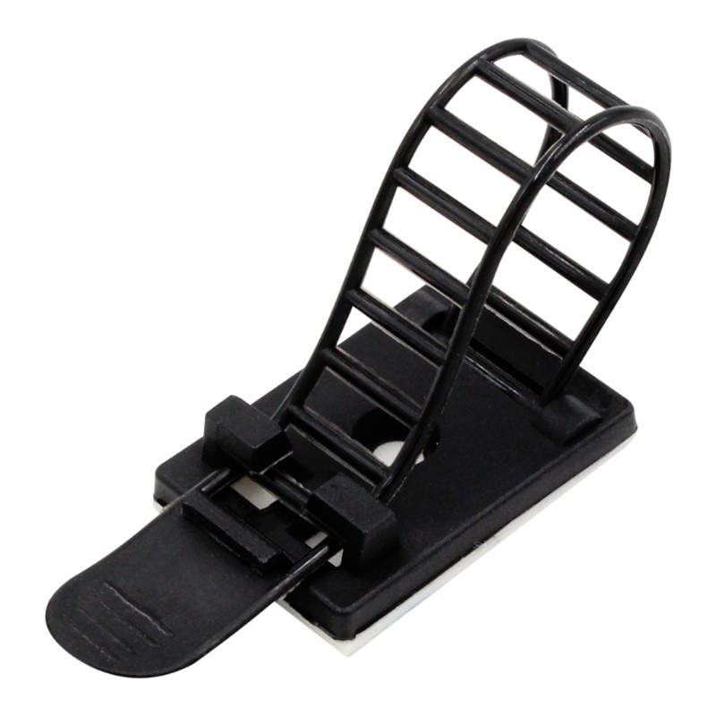 100Pcs Adjustable Cable Organizers Wire Winders Clip for Cable Managements