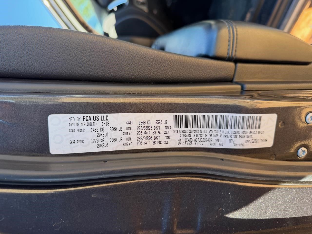 DURANGO 2018 Transmission Shift 104954935