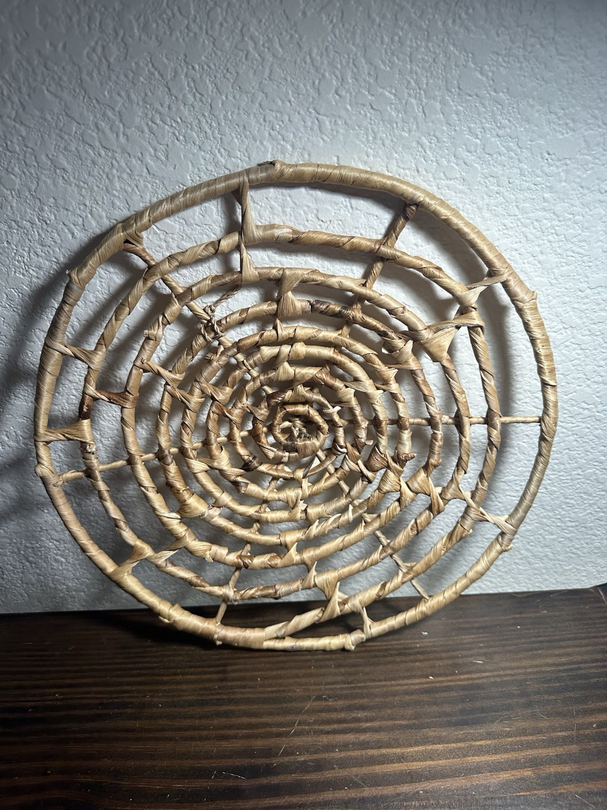 Water Hyacinth Wall Hanging Braided Weaved