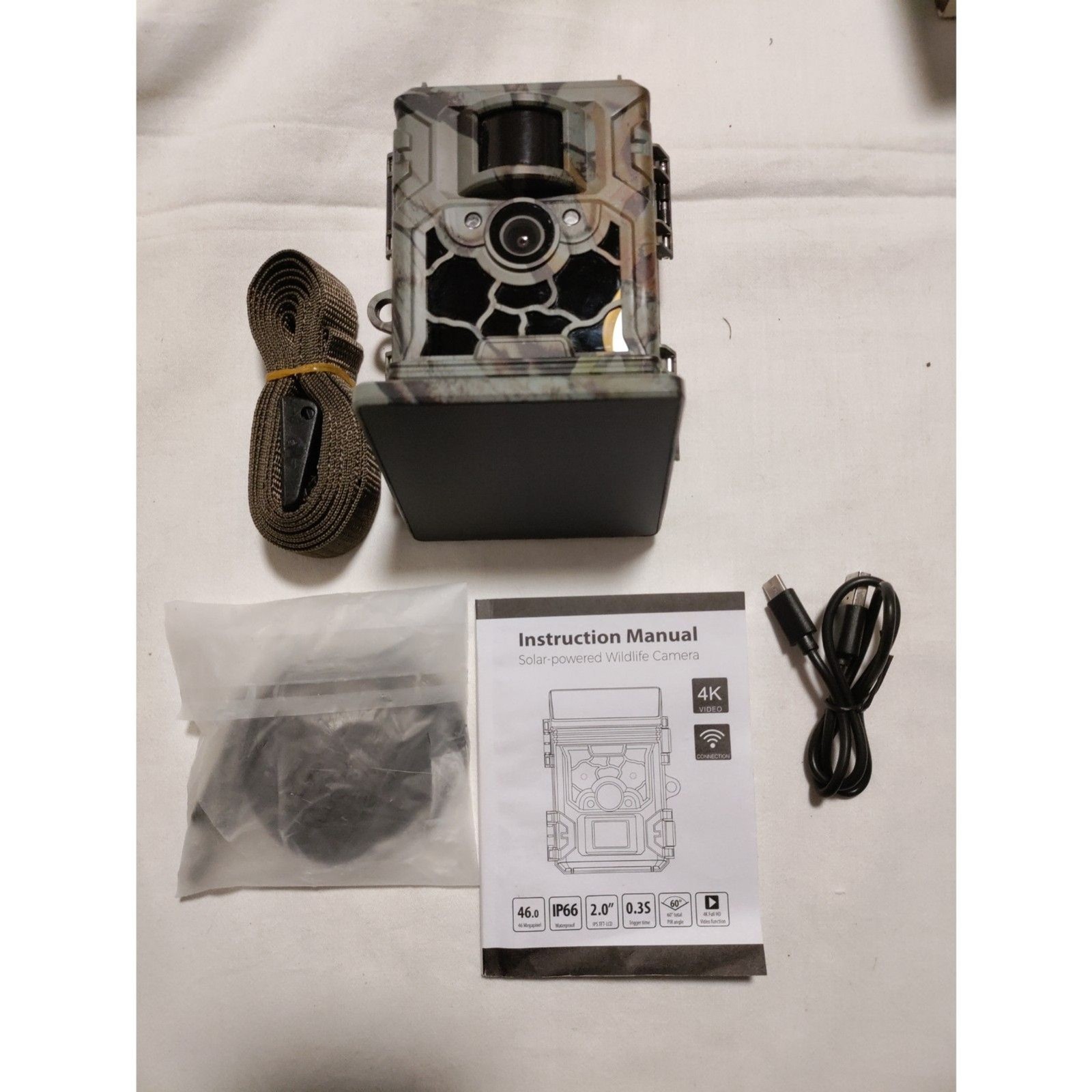 Zelvor Trail Camera - Solar / WiFi Bluetooth Game Camera