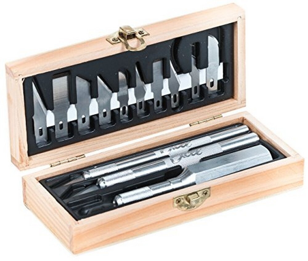Excel Blades Craftsman Hobby Knife Set, Precision Cutting Tool Set Craft - 44283