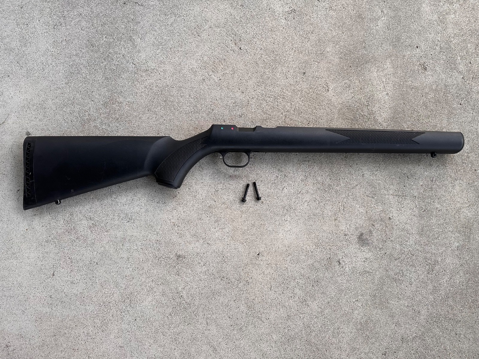 Thompson Center Black Diamond .50 Cal  Muzzleloader Synthetic Stock  W/ Screws