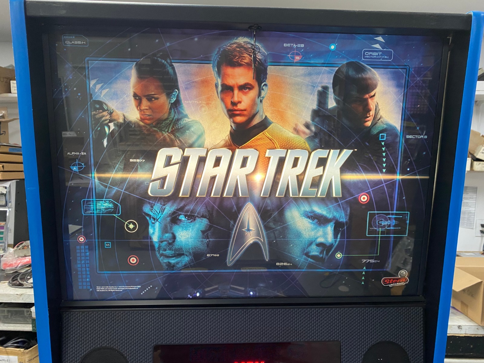 Stern Star Trek Pinball Machine Pro