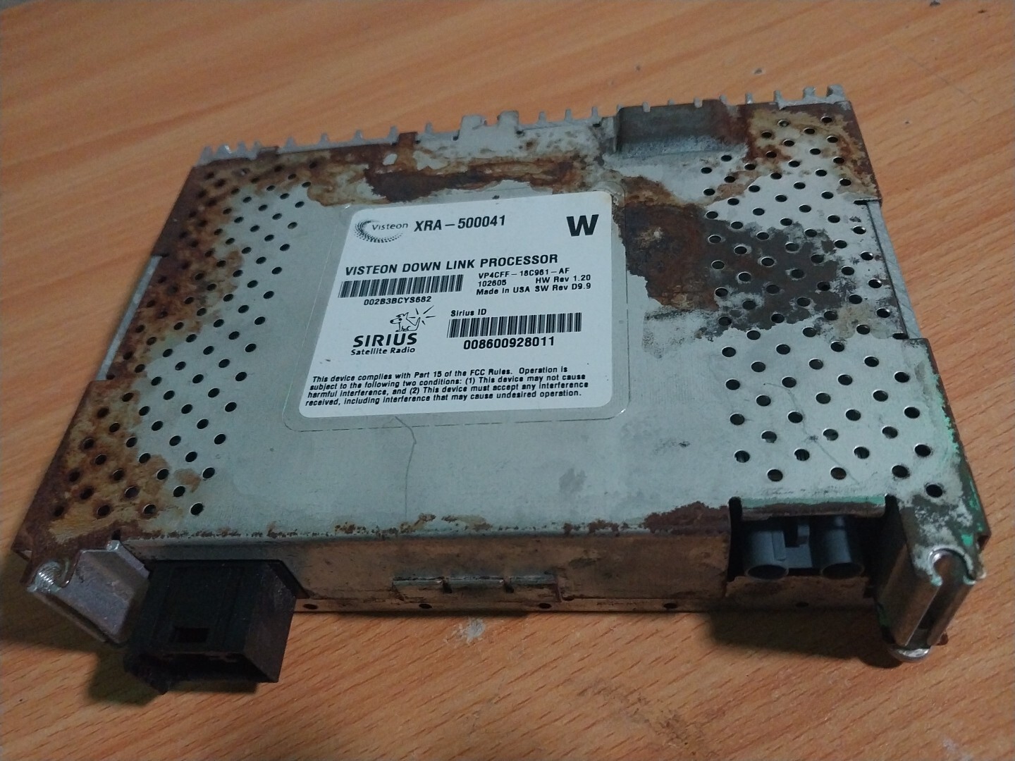 05-09 Range Rover Satellite Radio Control Module XRA-500041