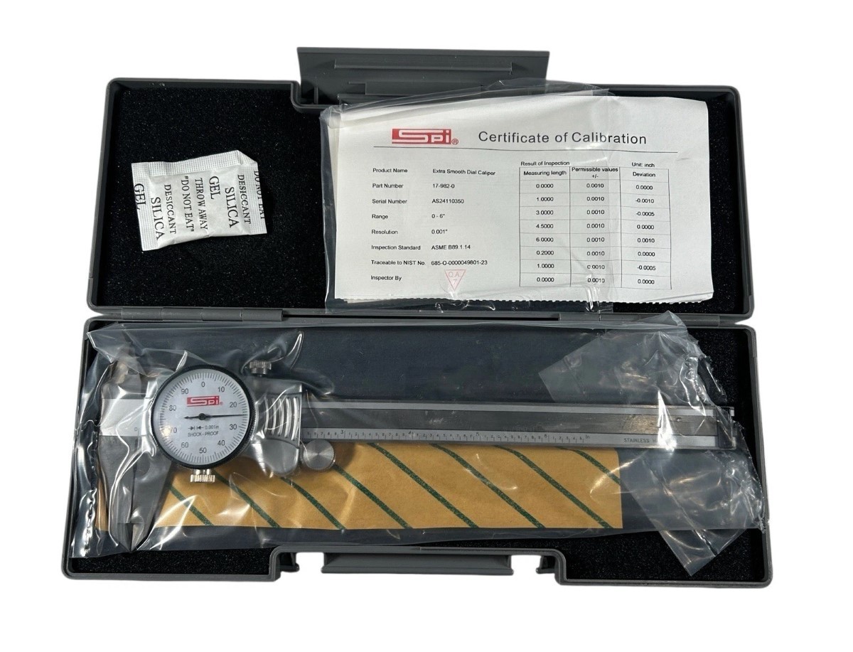 SPI 17-982-0 0-6" Range 0.001" Graduation Extra-Smooth Movement Dial (FVS036259)