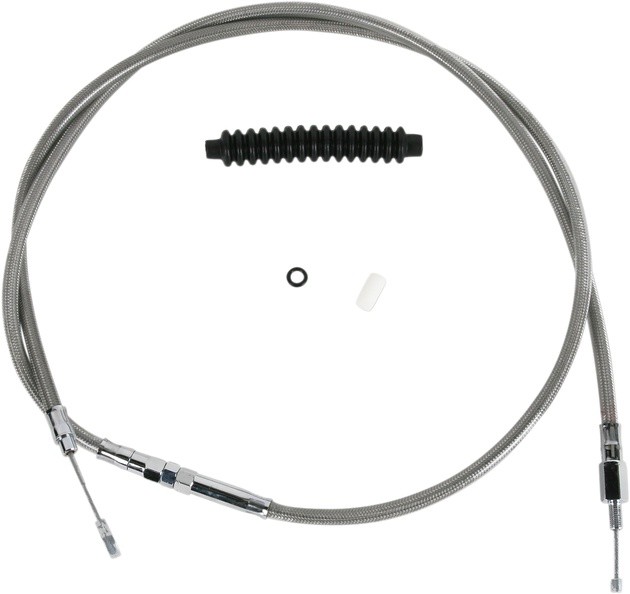 DS Braided Alternate Length Clutch Cable 60" Clear Coated #211666