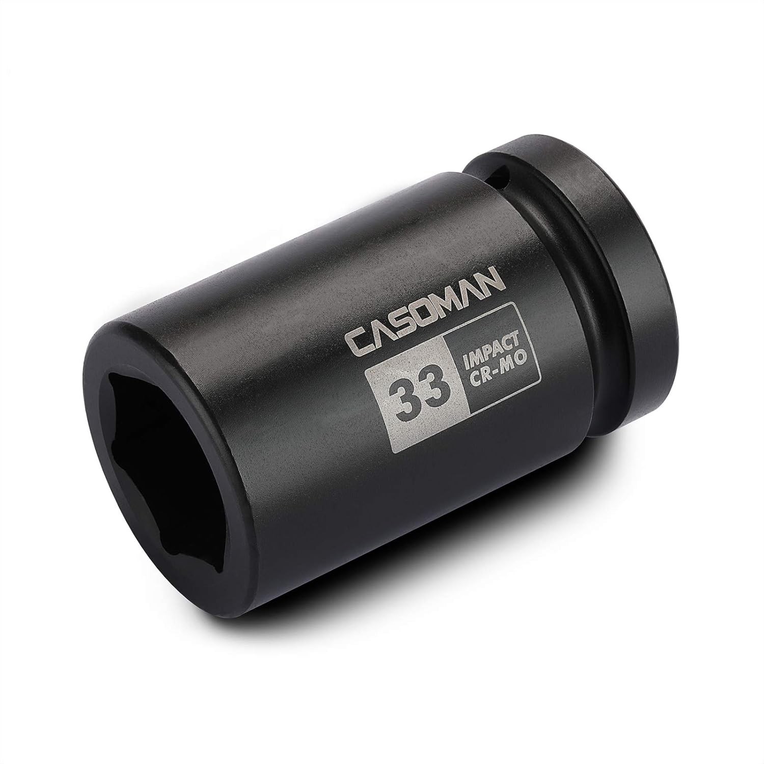 33mm Deep Impact Socket 1 Inch Drive Metric 6 Point Cr-Mo Heavy Duty