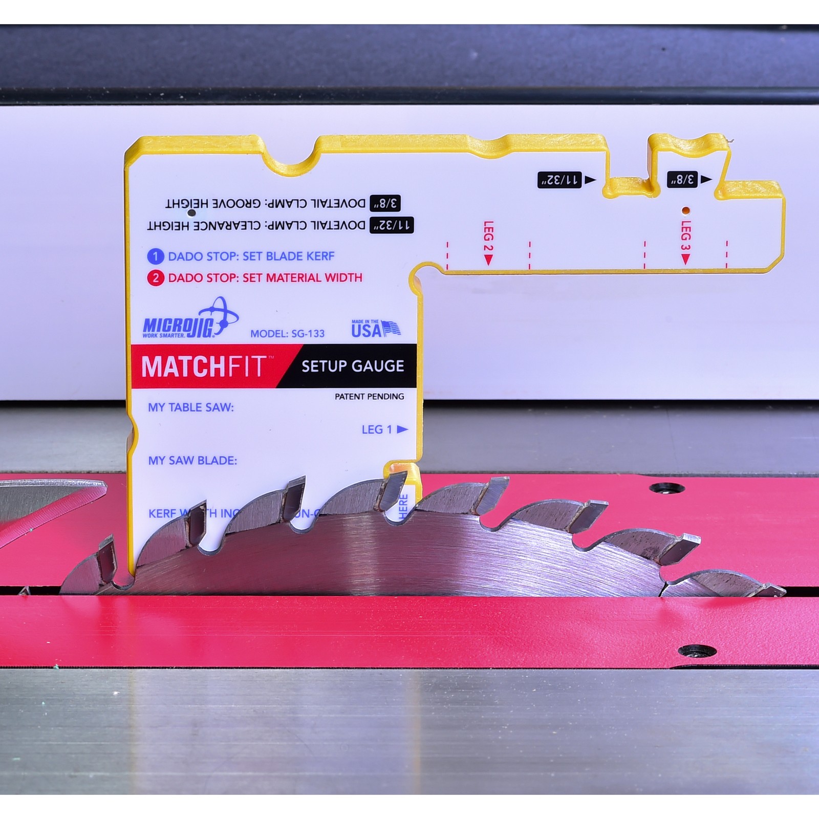 MicroJig Matchfit SetUp Gauge