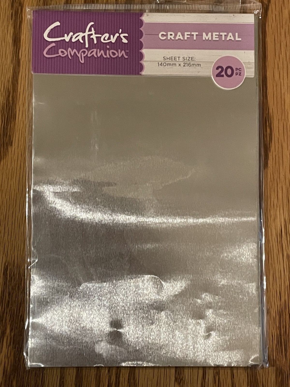 Crafter's Companion Craft Metal Sheets 20 Sheets