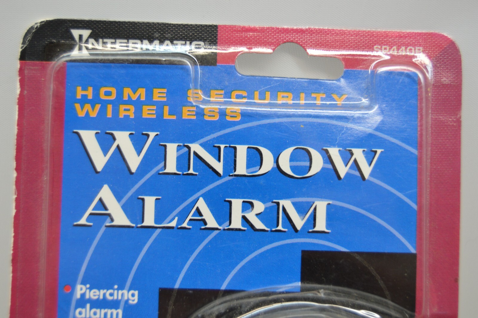 Intermatic SP440B White Home Security Wireless Window Alarm