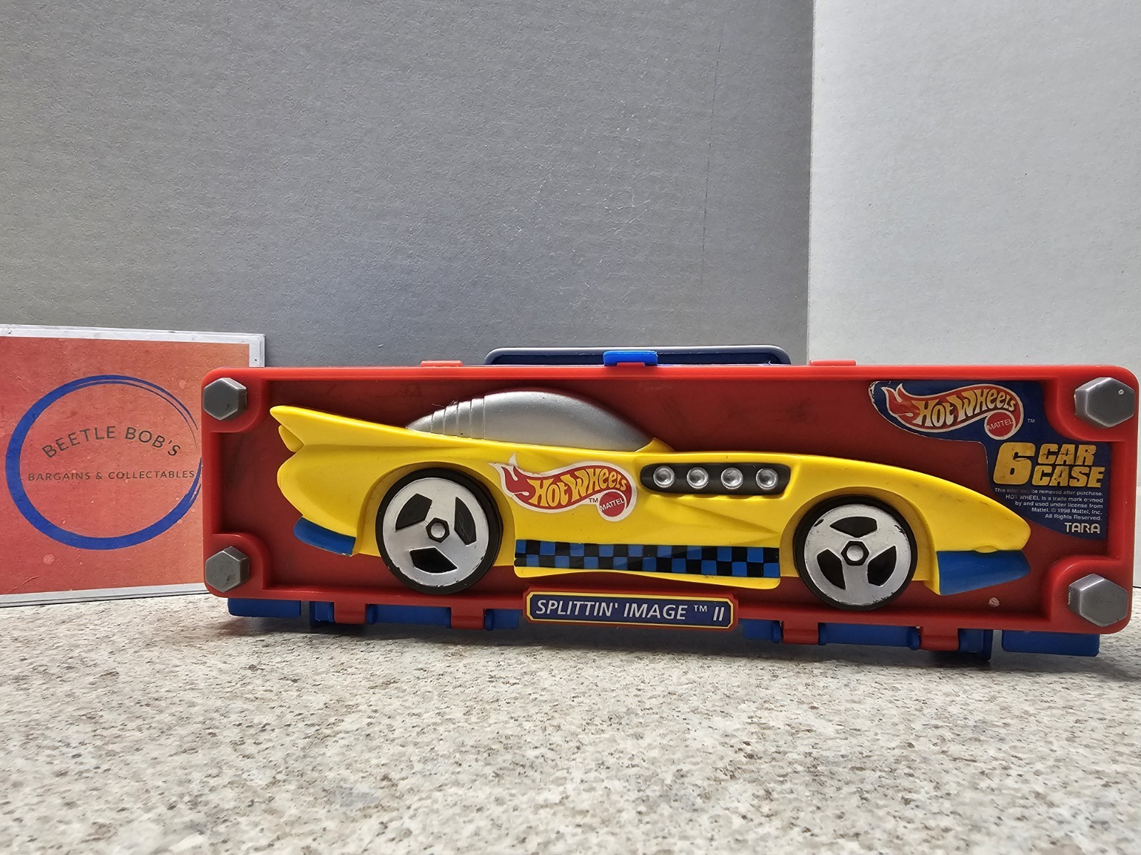 Hot Wheels 1998 Splittin' Image II 1:64 6 Car Carrying Case Empty