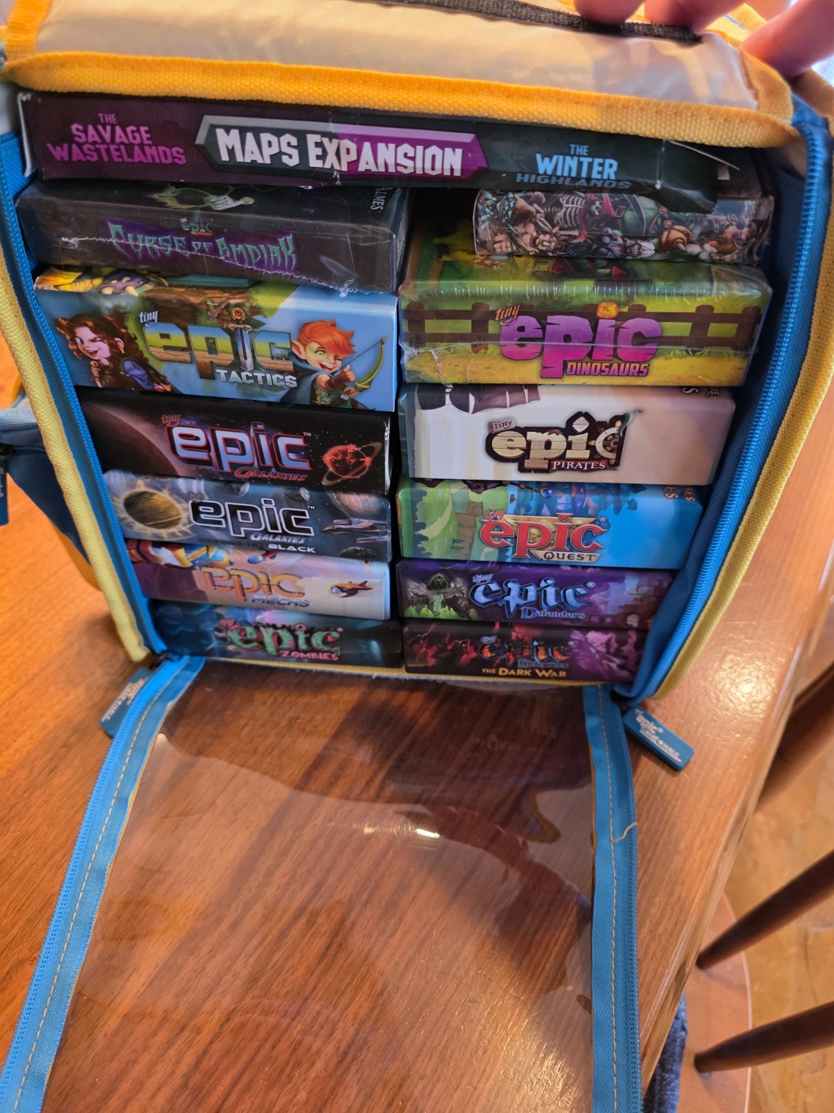 Tiny epic games massive collections w/ case and mats.