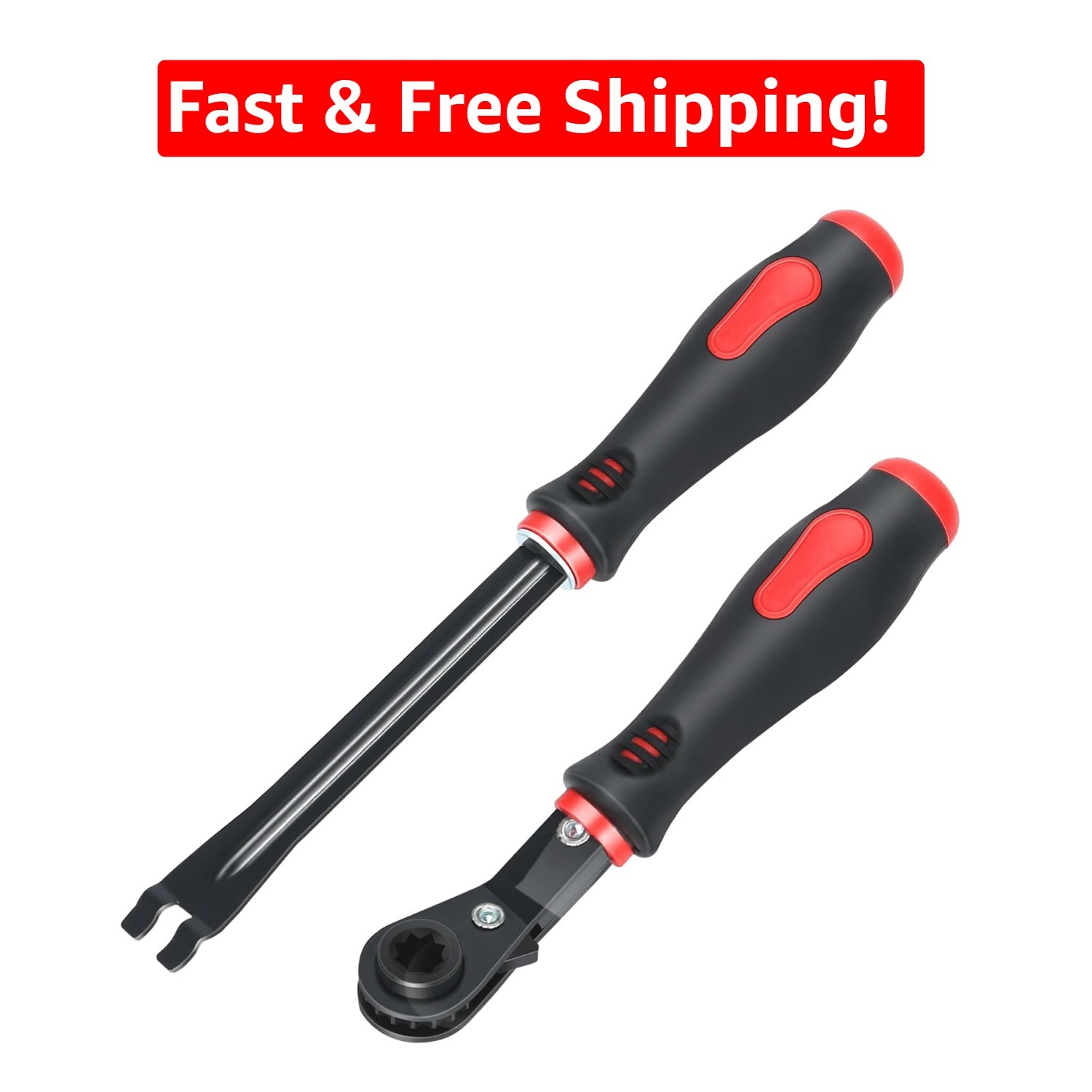 Durable Carbon Steel 5/16" Slack Adjuster Tools for Air Brake Systems - Set of 2