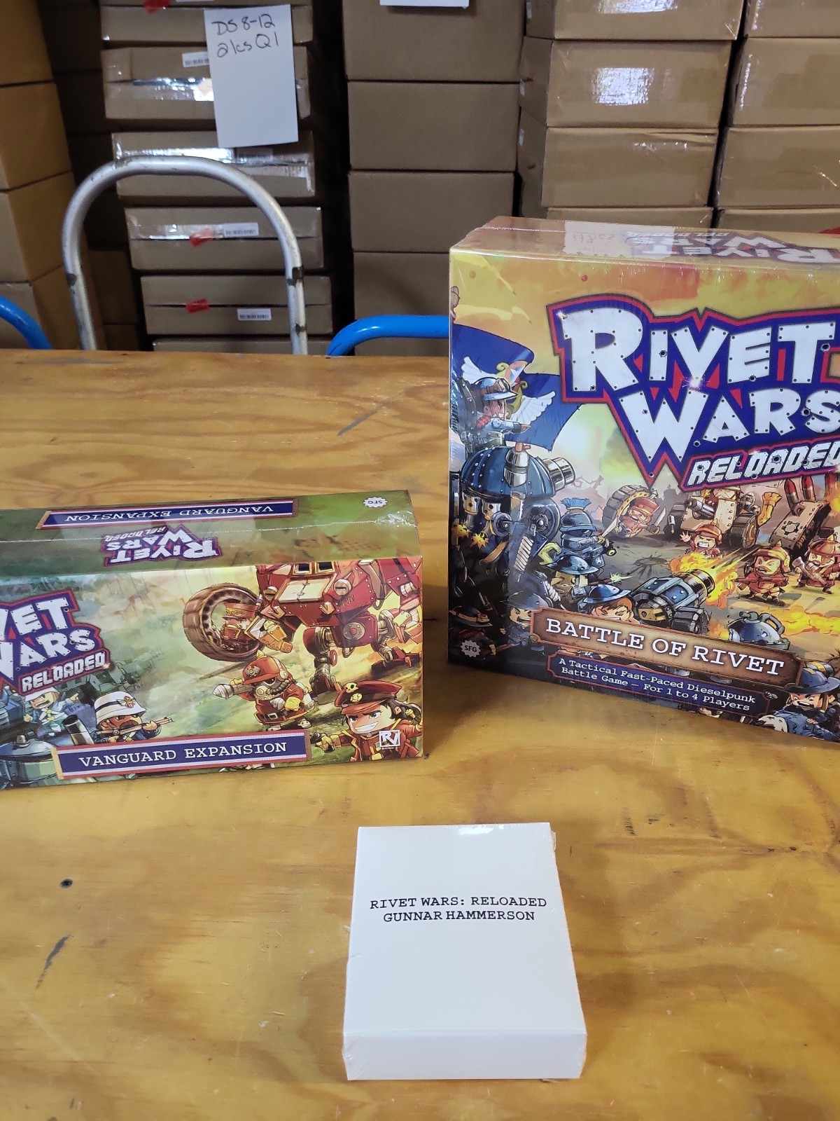 Rivet Wars Reloaded Core Pledge KS, NEW