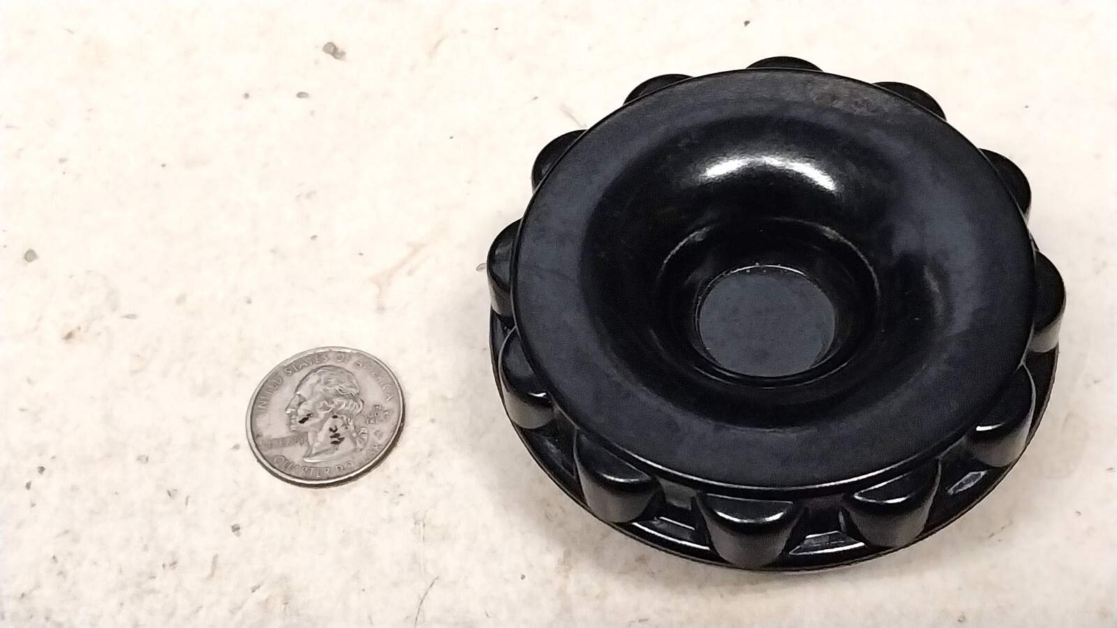 Big 3/8" Shaft Big Daka Knob / Old Vintage Ham Radio Variac Power Unit Supply