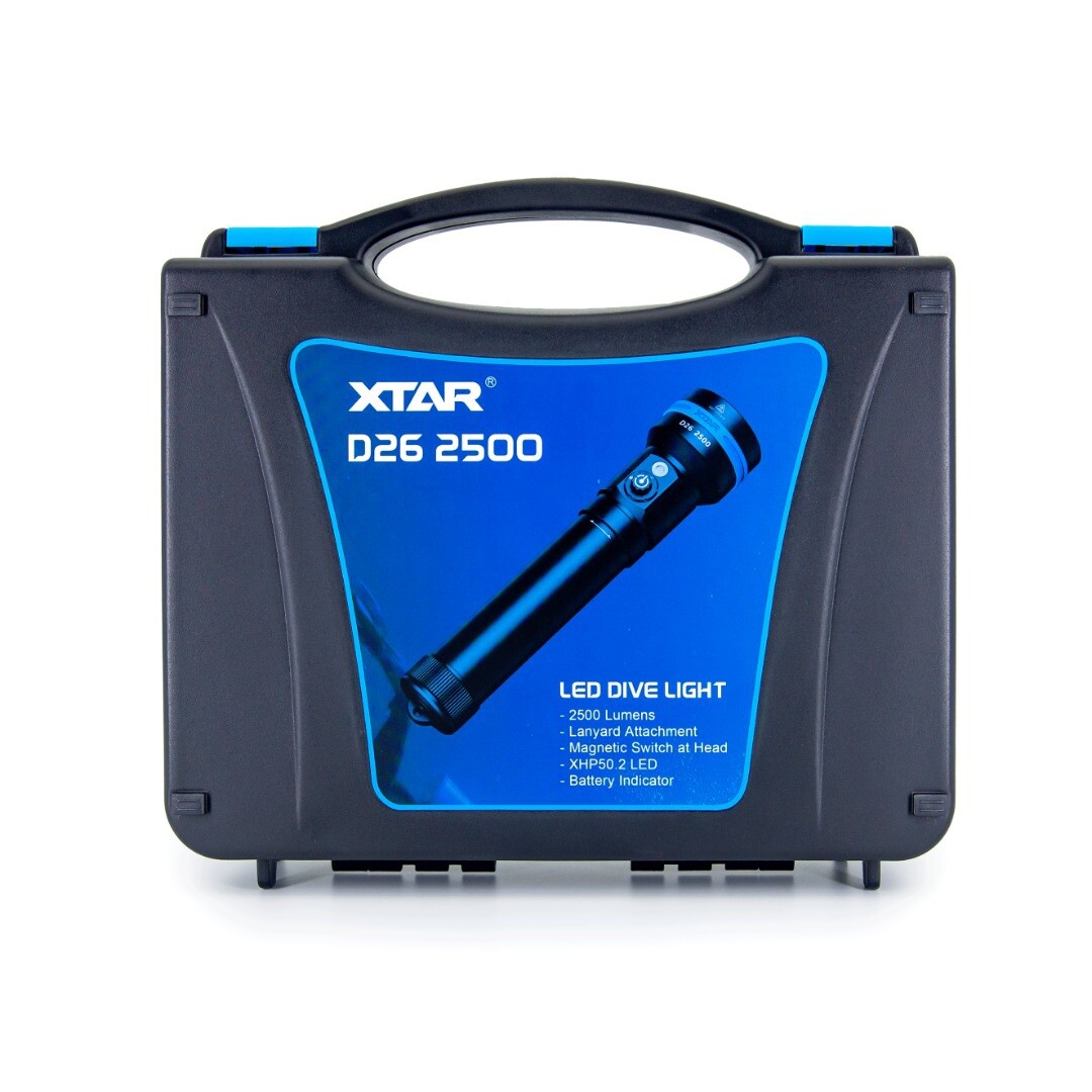 XTAR D26 2500 FULL SET COMBO - SHORT & LONG BATTERY COMPARTMENT + SILICON GREASE