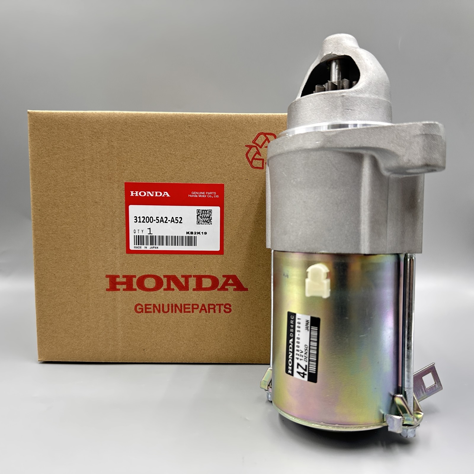 OEM 31200-5A2-A52 Starter Motor  for 2013-2017 OEM Accord 2.4L 2015-2016 CR-V