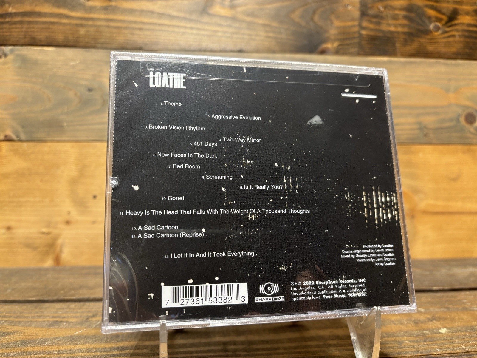 Loathe “I let It In And It Took Everything” CD NEW SEALED     Crack In Case