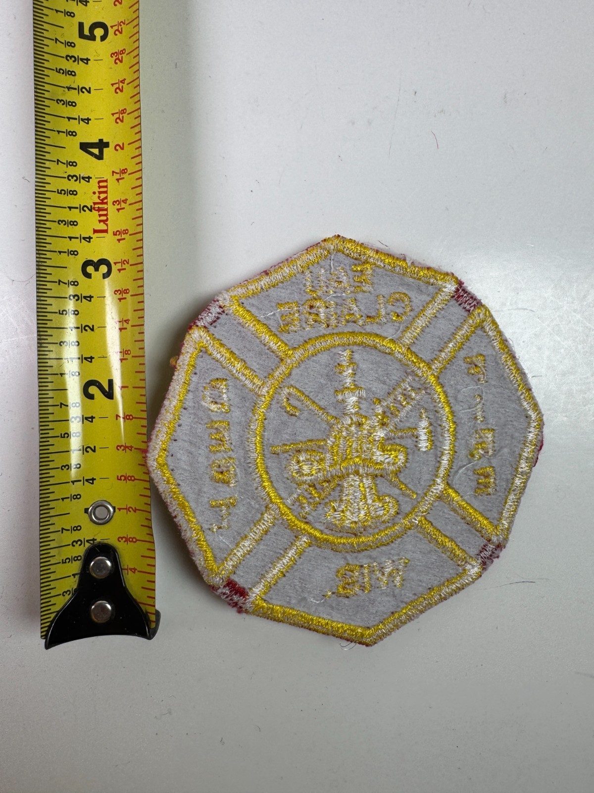 Eau Claire Fire Wisconsin WI Patch J10