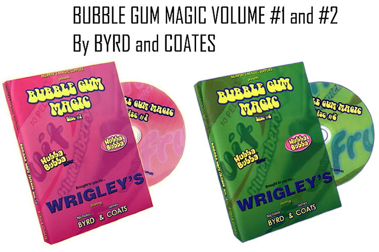 Bubble Gum Magic (DVD Set Disc #1 and #2)  - Byrd & Coats