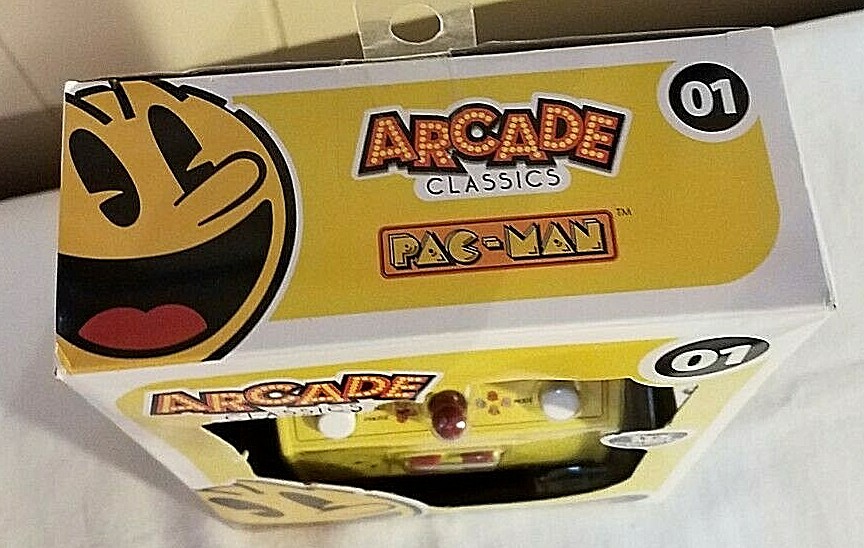 Arcade Classics Pac-Man Retro Mini Arcade #01 Basic Fun NEW in Box w/ Batteries